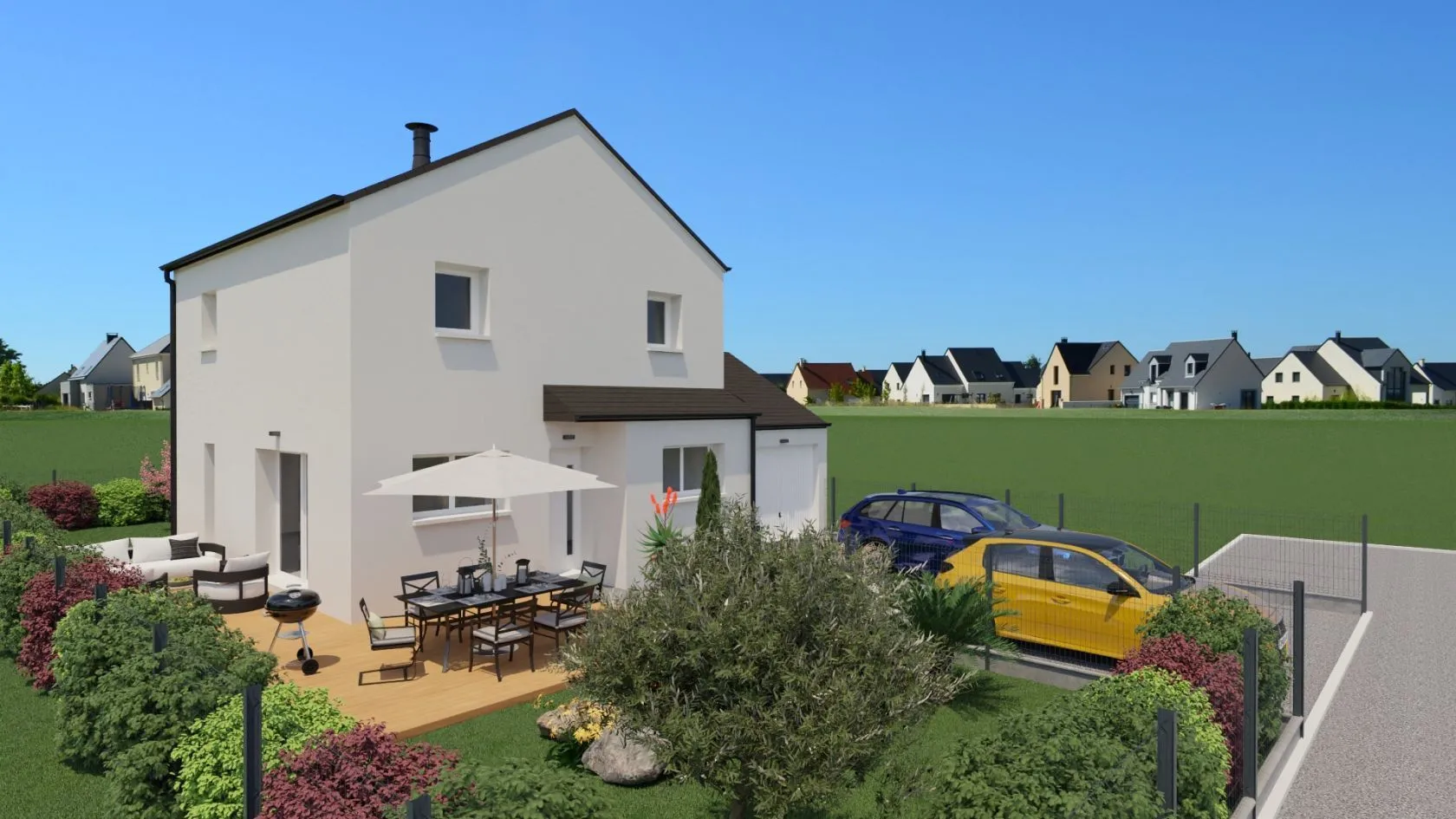 Maison neuve 98 m² à Andouillé-Neuville (35250)