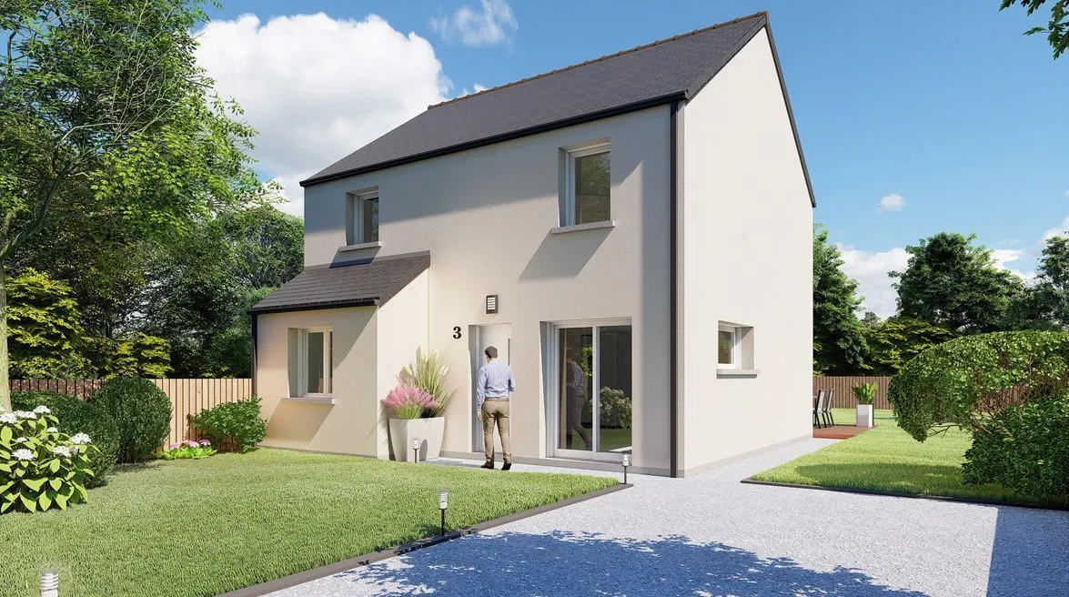 Maison neuve 96 m² à Saint-Nicolas-de-Redon (44460)