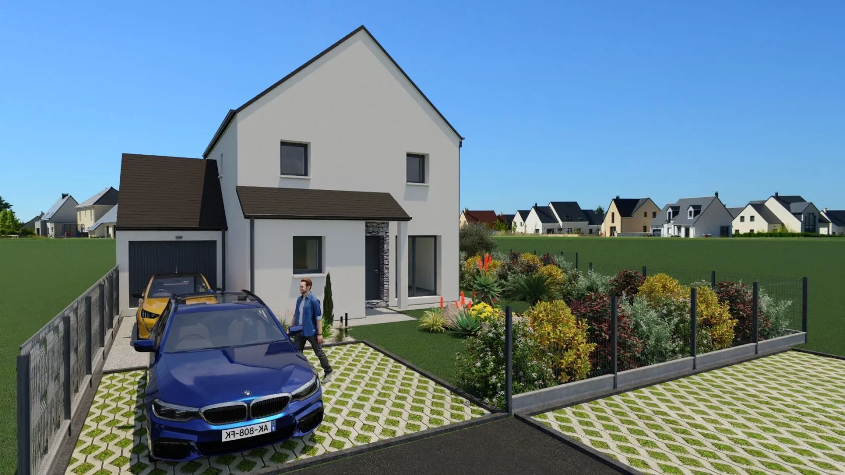 Maison neuve à La Baussaine