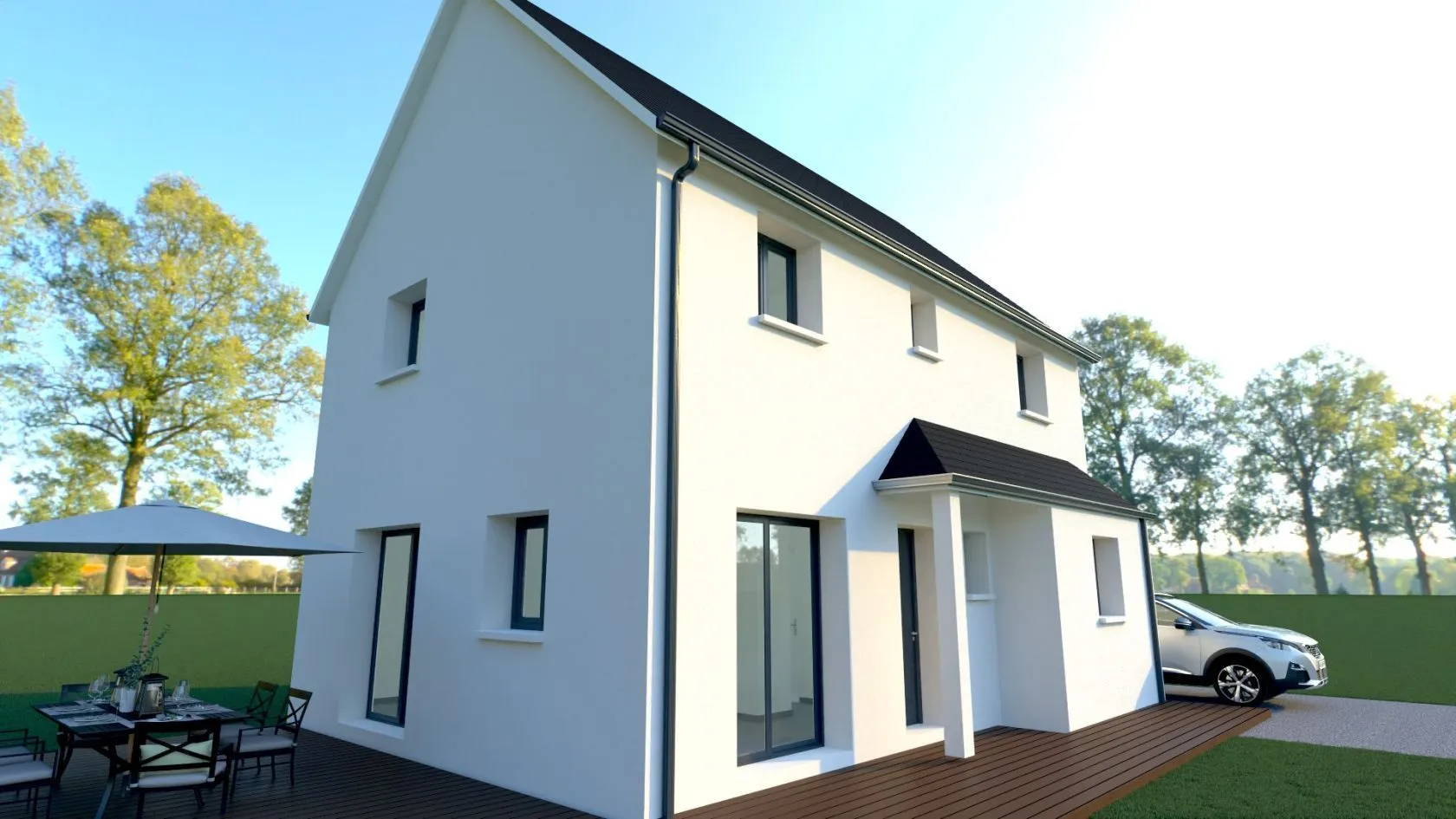 Maison neuve 92 m² à Dol-de-Bretagne (35120)