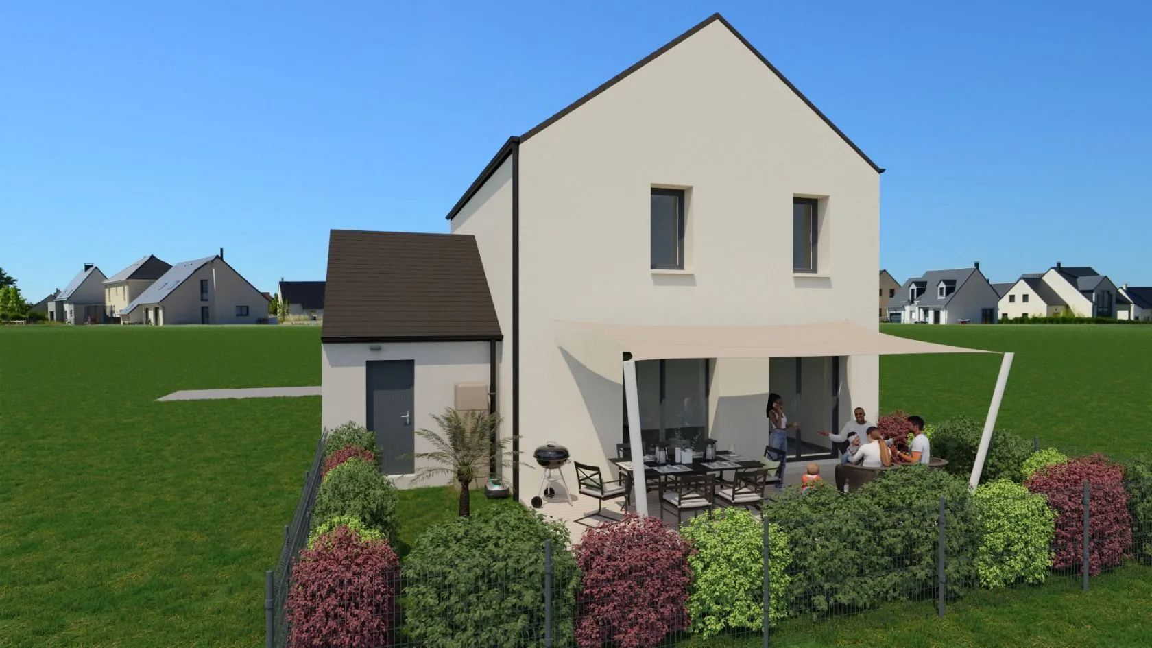 Maison neuve 96 m² à Val-d'Izé (35450)