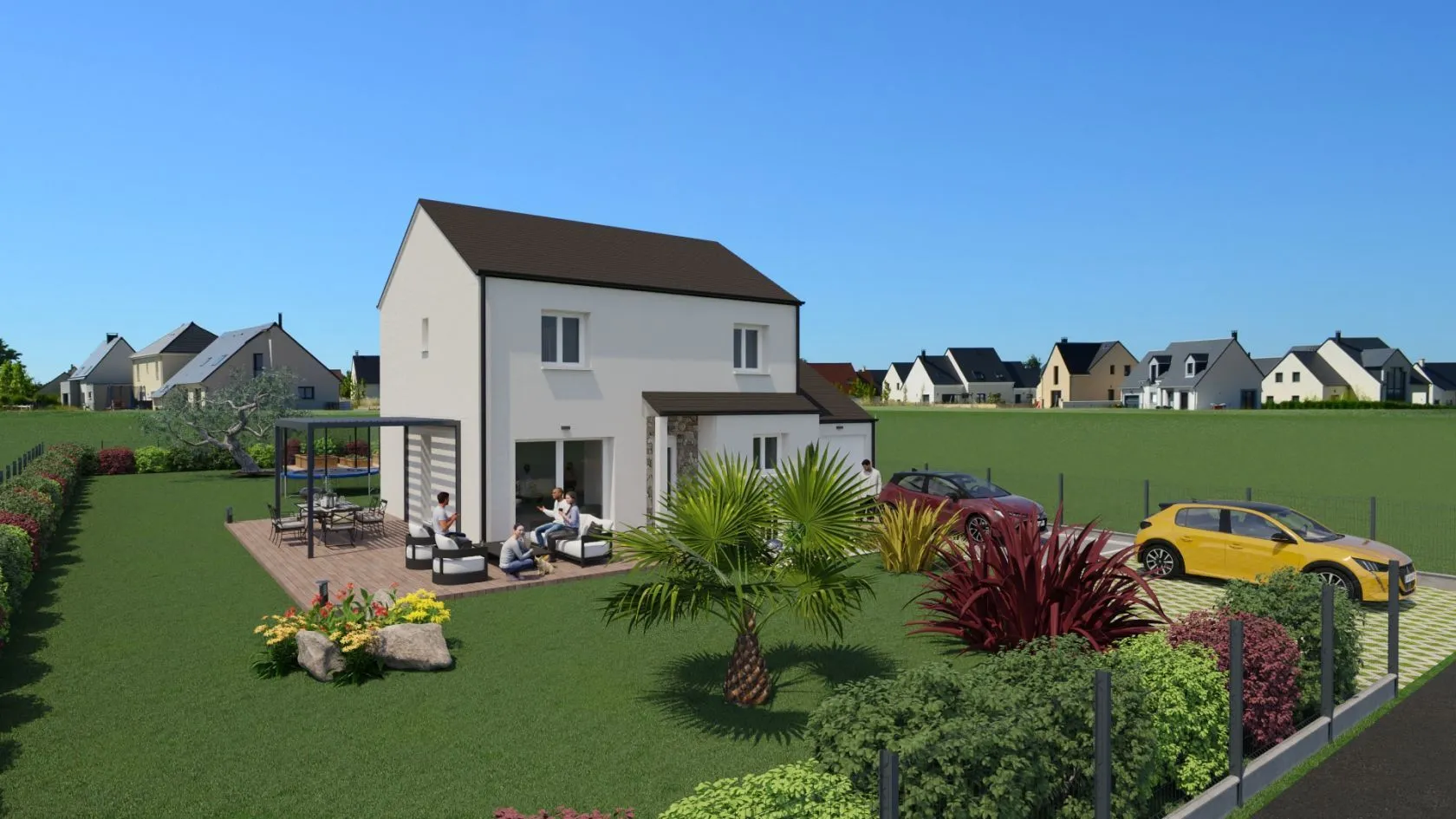 Maison neuve 110 m² à Livré-sur-Changeon (35450)