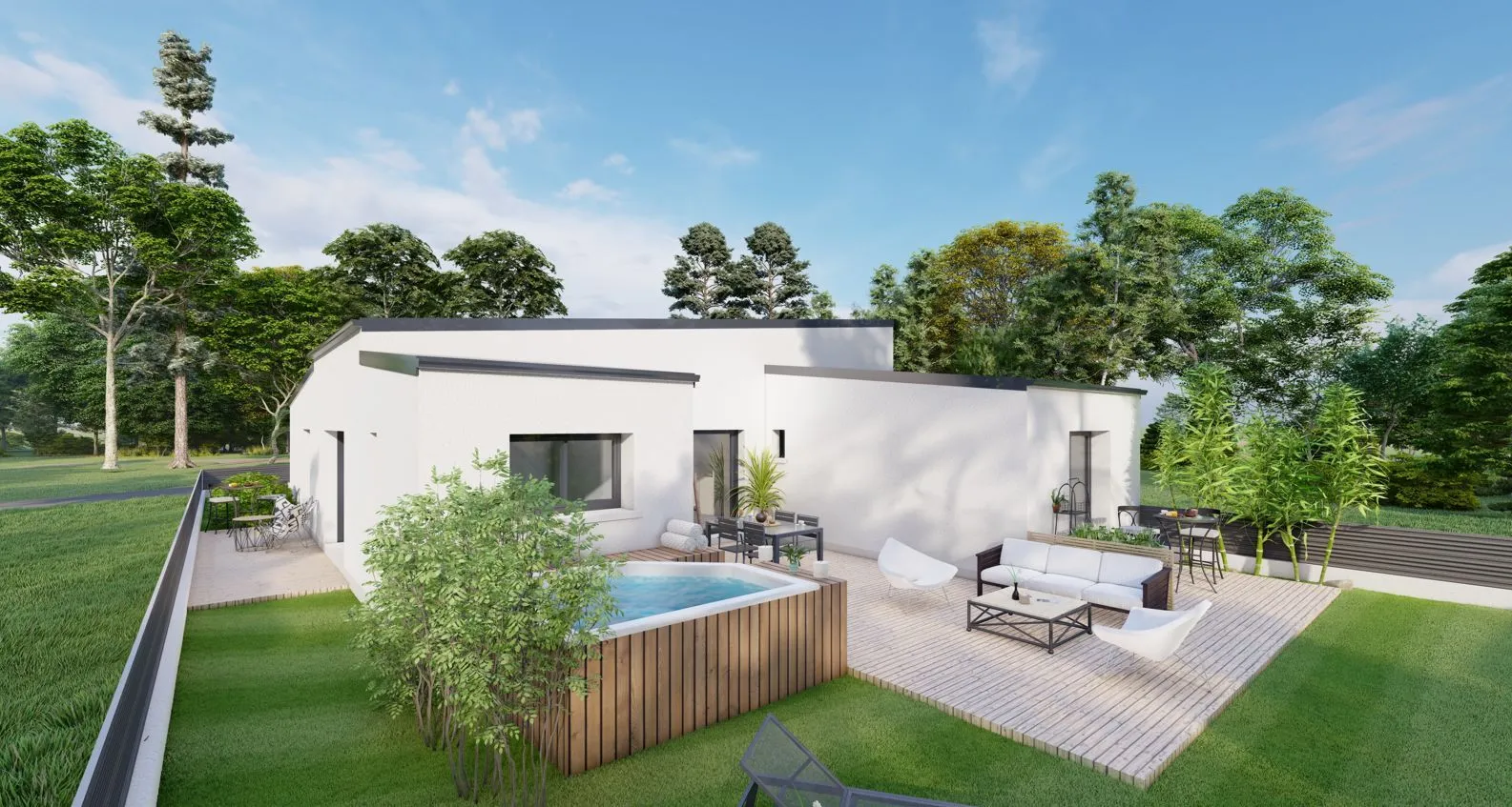 Maison neuve 100 m² à Saint-Nicolas-de-Redon (44460)