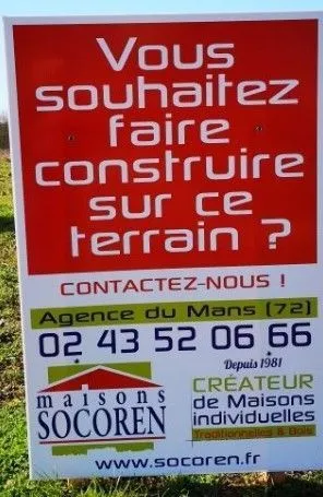 Terrain à bâtir 505 m² à Louplande (72210)