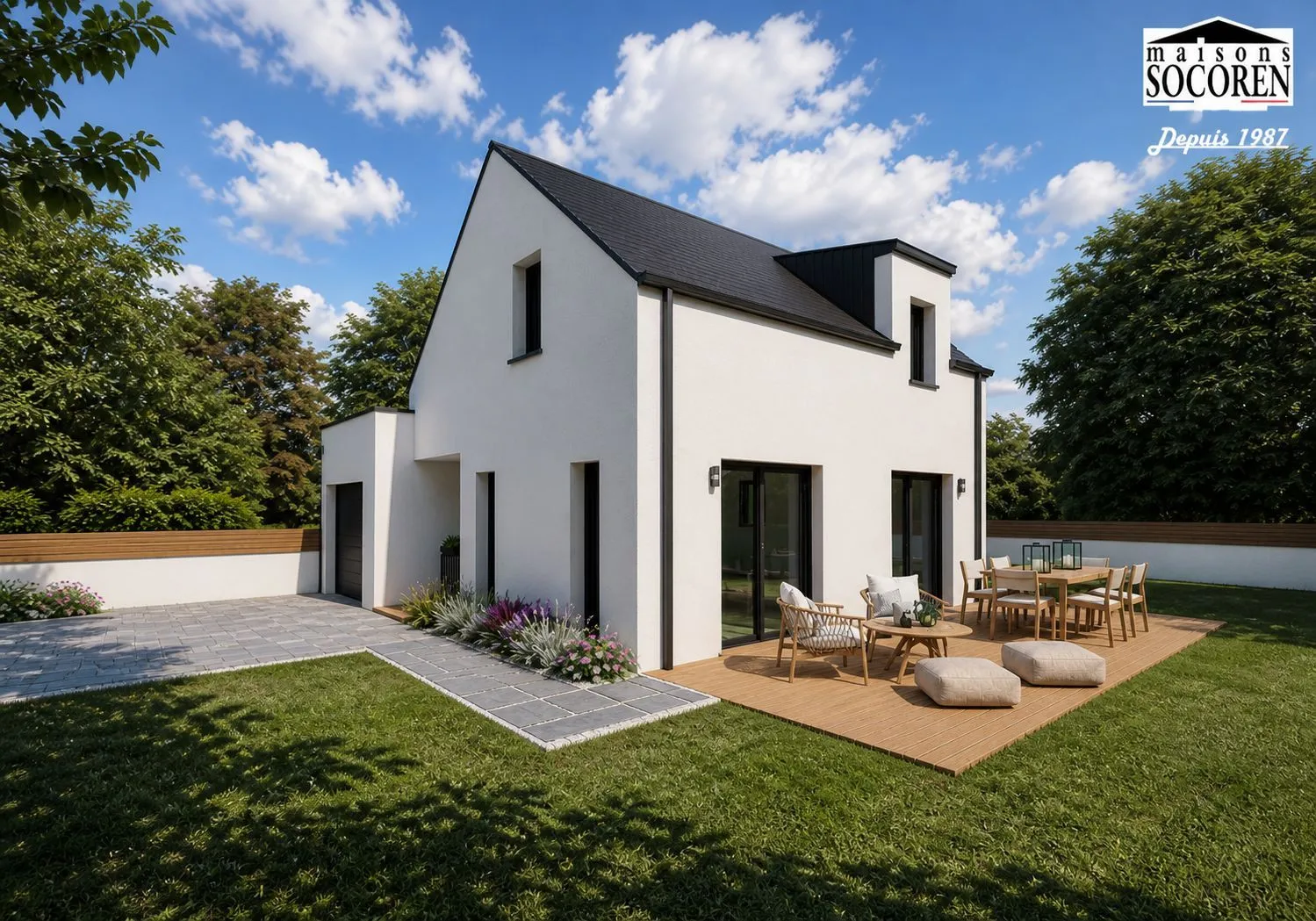 Maison neuve 90 m² à Bénodet (29950)