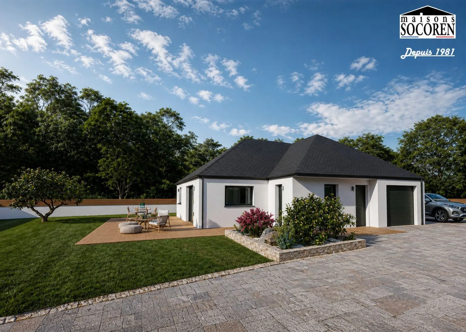 Maison neuve 91 m² à Hennebont (56700)
