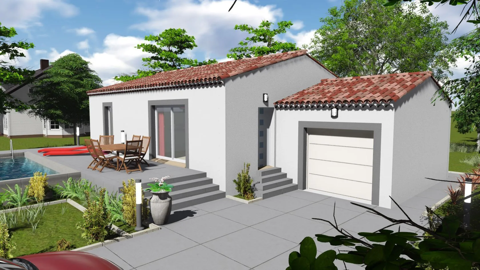 Maison neuve 70 m² à Entraigues-sur-la-Sorgue (84320)