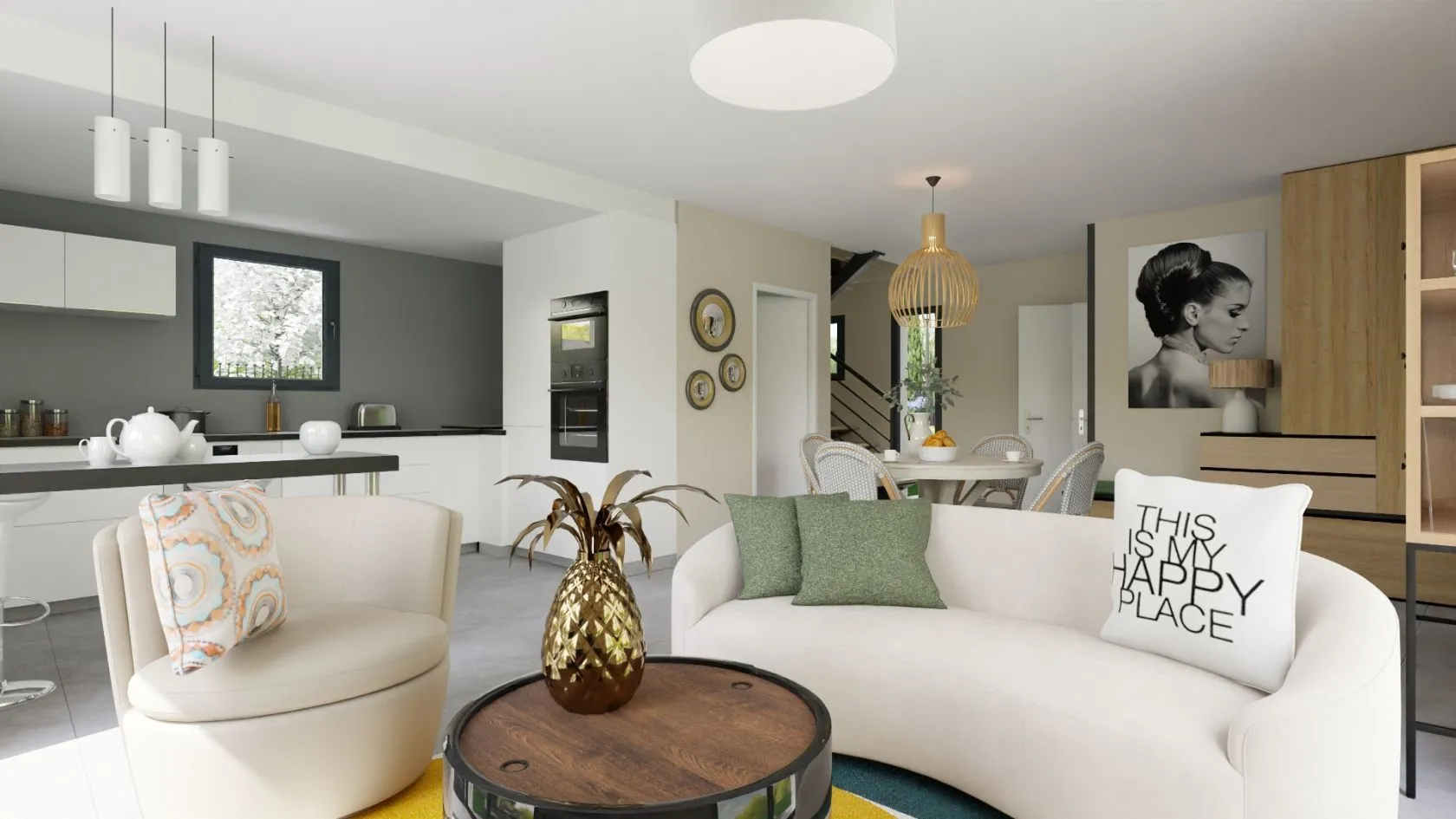 Maison neuve 90 m² à Saint-Paul-en-Jarez (42740)