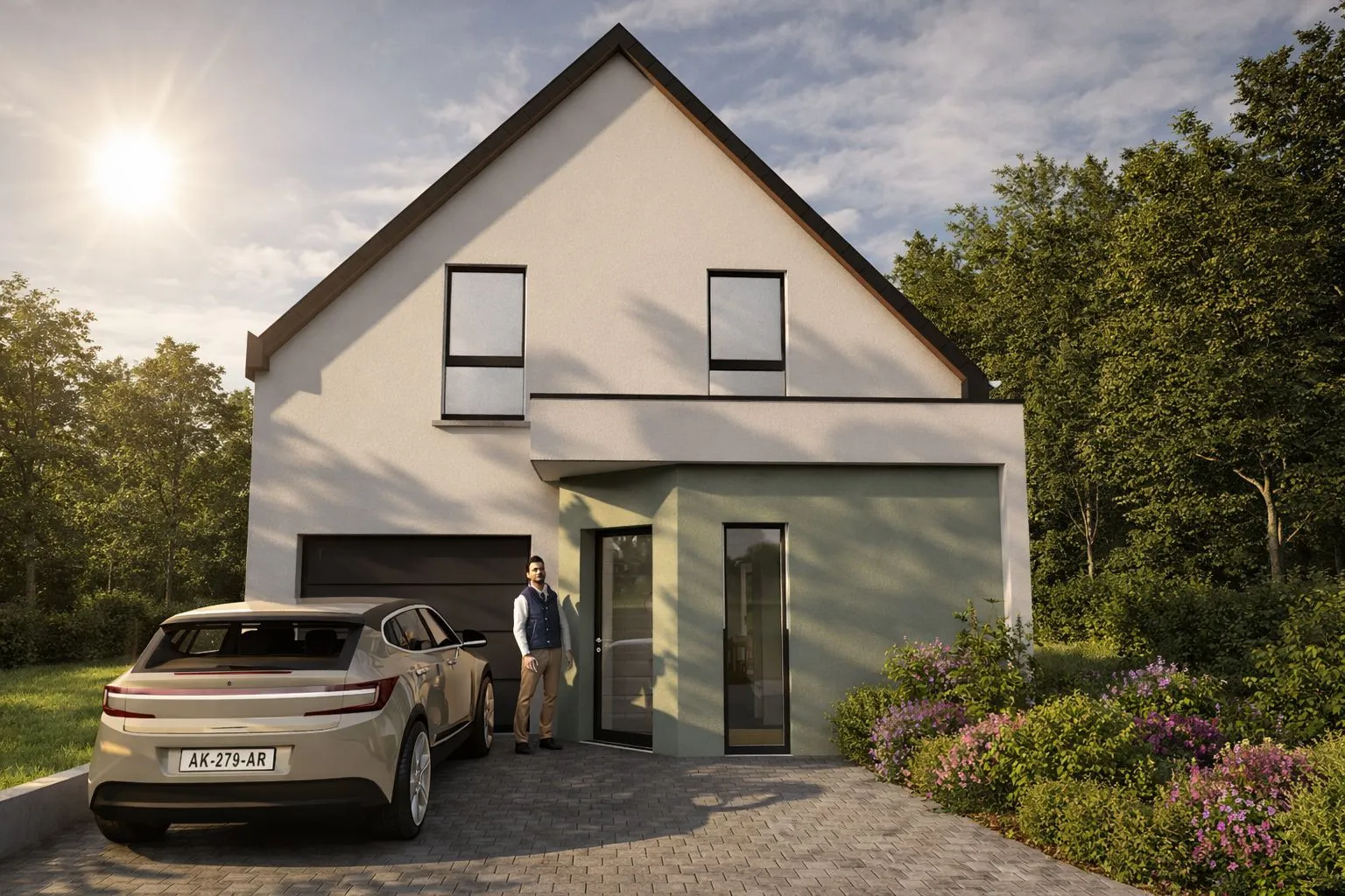 Maison neuve 87 m² à Scharrachbergheim-Irmstett (67310)