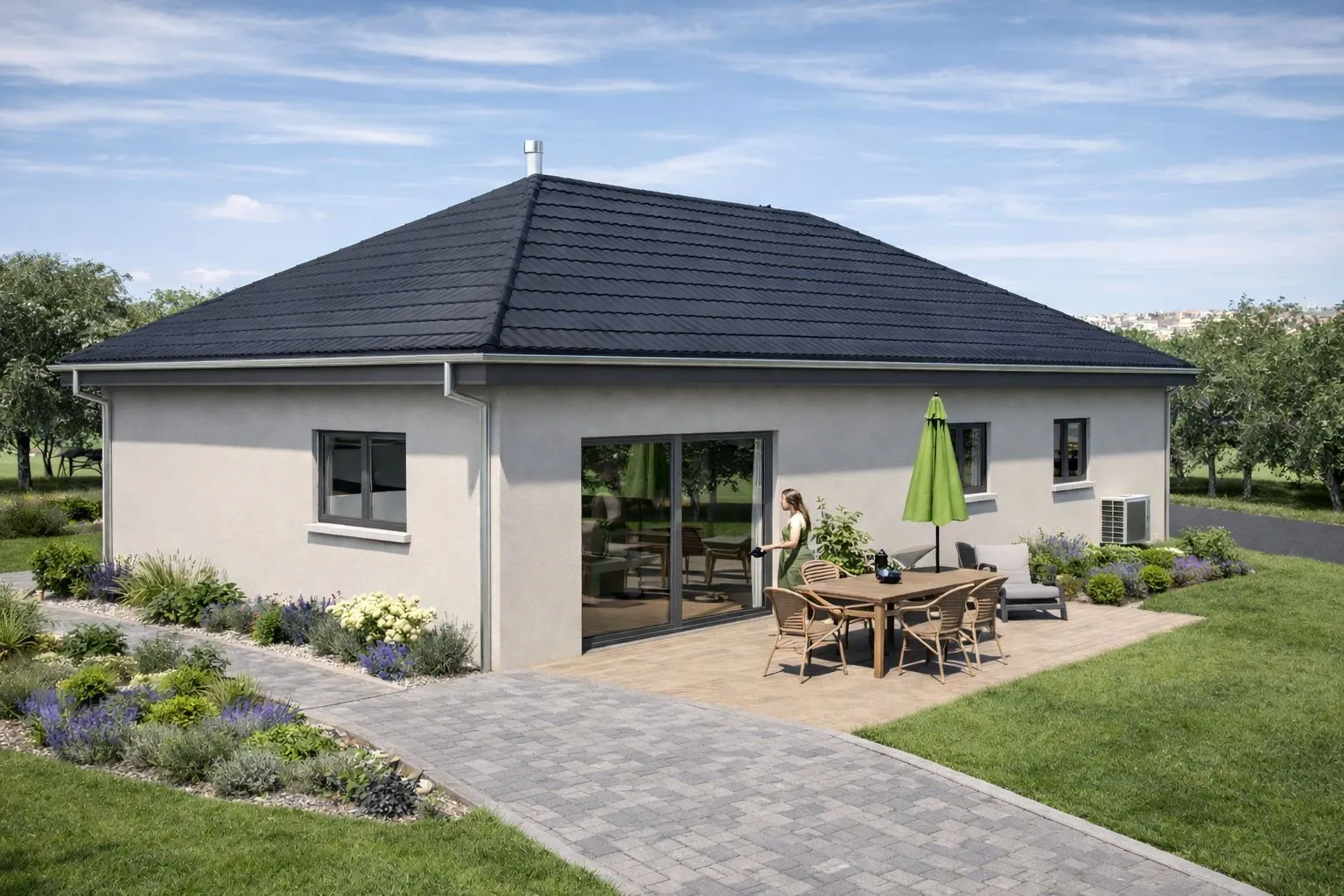 Maison neuve 104 m² à Vescheim (57370)