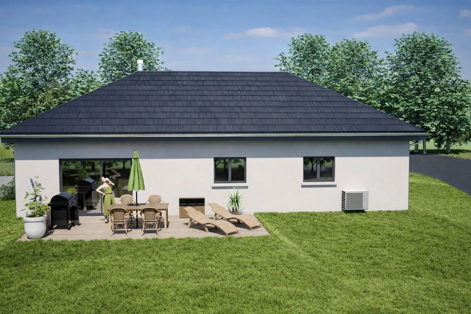 Maison neuve 104 m² à Vescheim (57370)