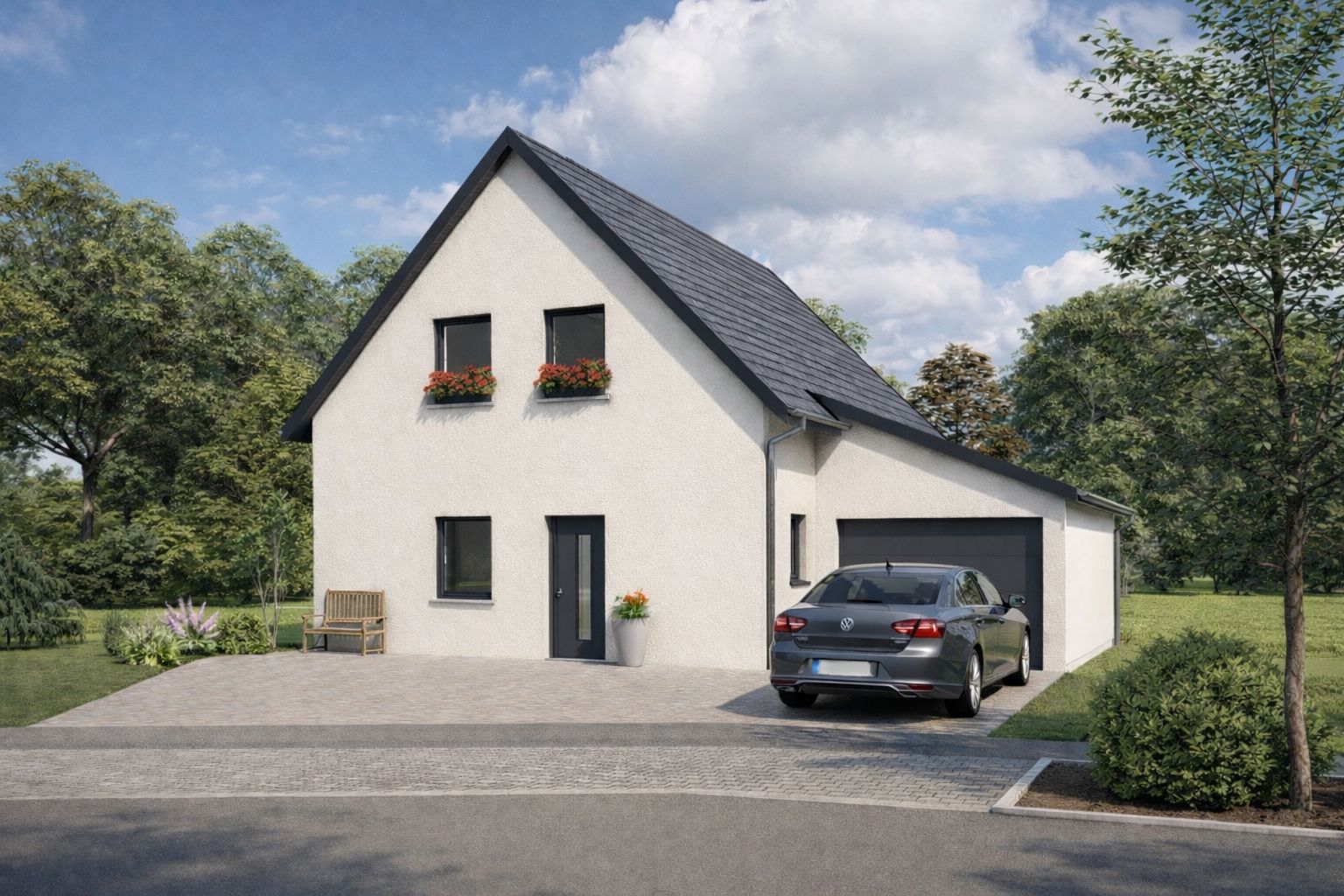Maison neuve 107 m² à Schnersheim (67370)