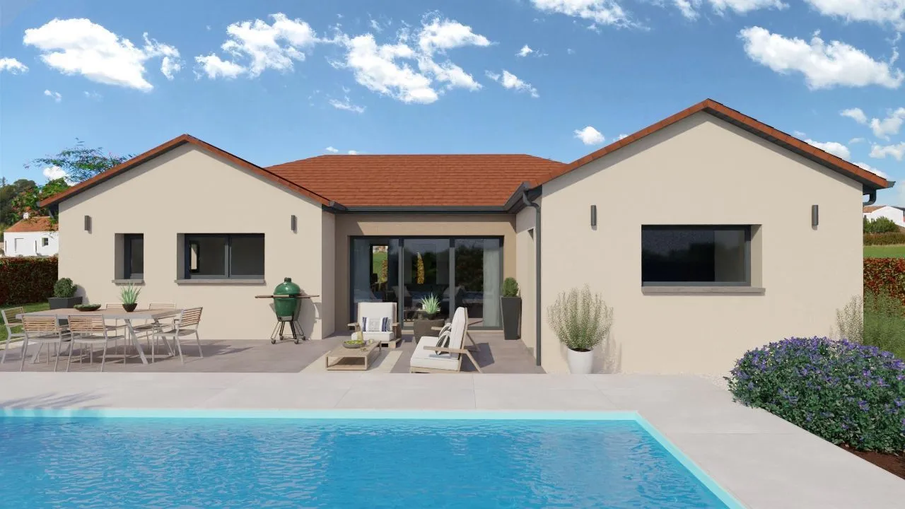 Maison neuve 100 m² à Leynes (71570)