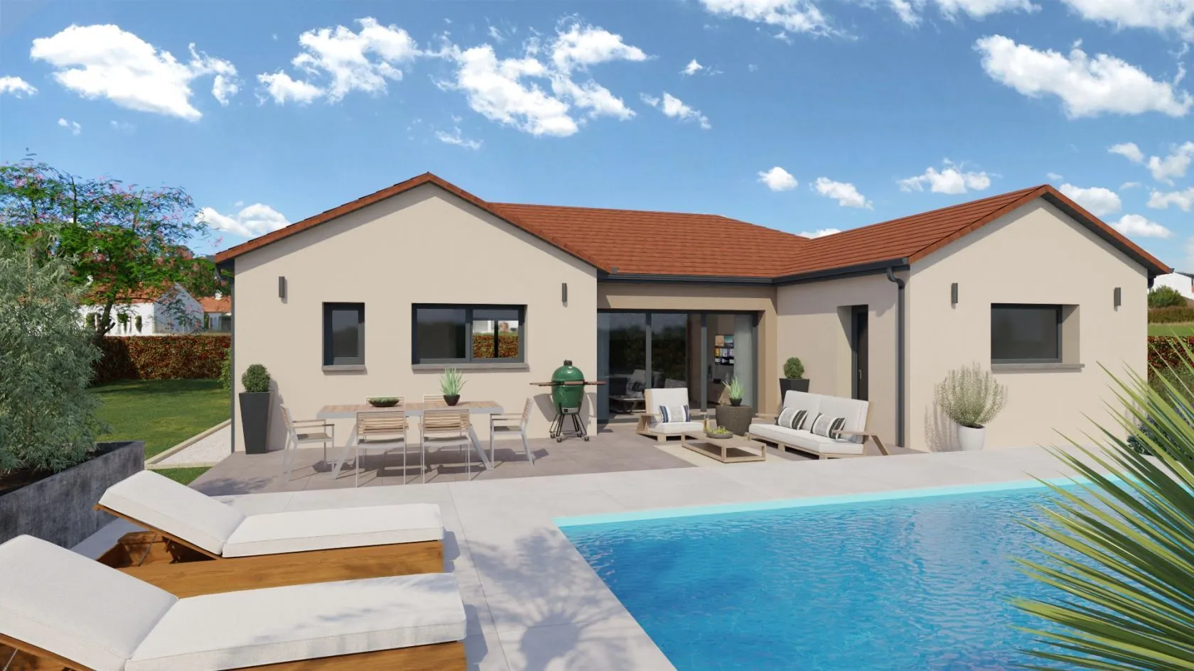 Maison neuve 100 m² à Leynes (71570)