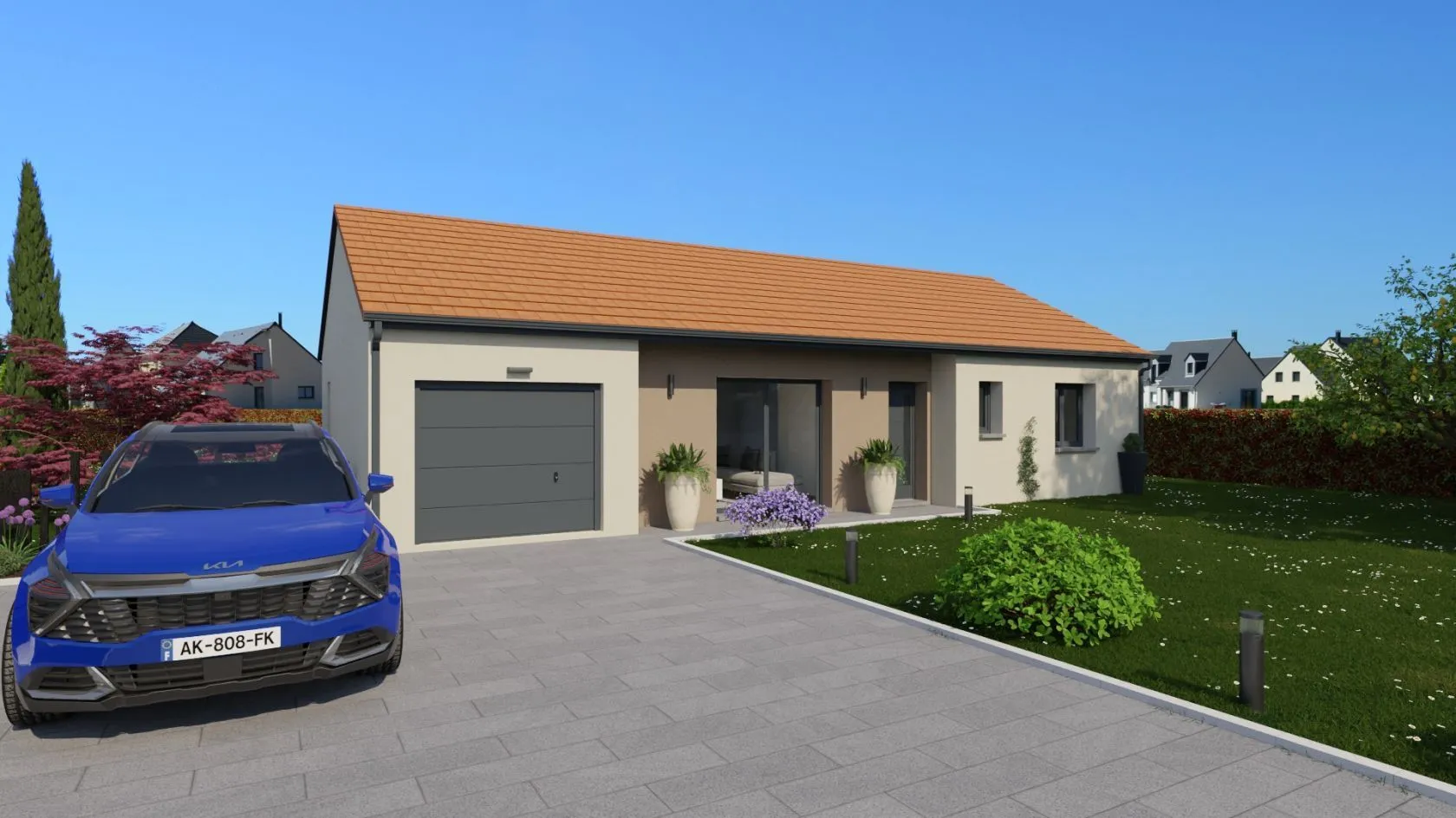 Maison neuve 98 m² à Gueugnon (71130)