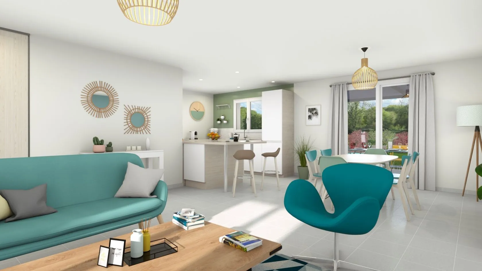 Maison neuve 90 m² à Perrier (63500)