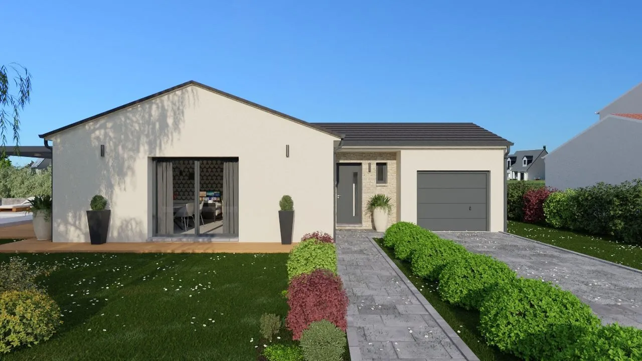 Maison neuve 101 m² à Cluny (71250)