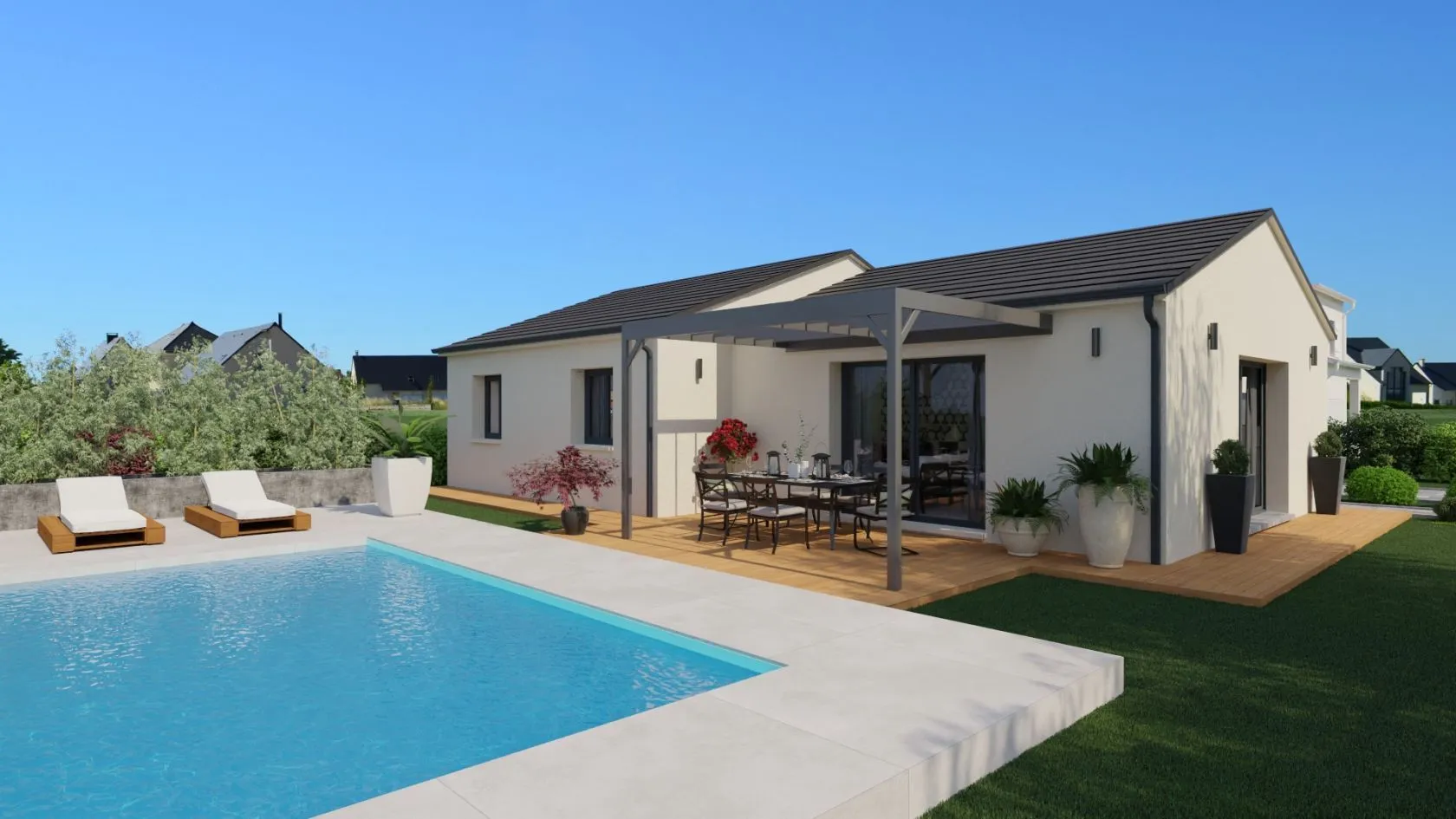 Maison neuve 101 m² à Cluny (71250)