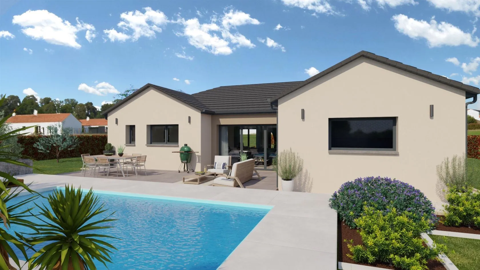 Maison neuve 100 m² à Cluny (71250)