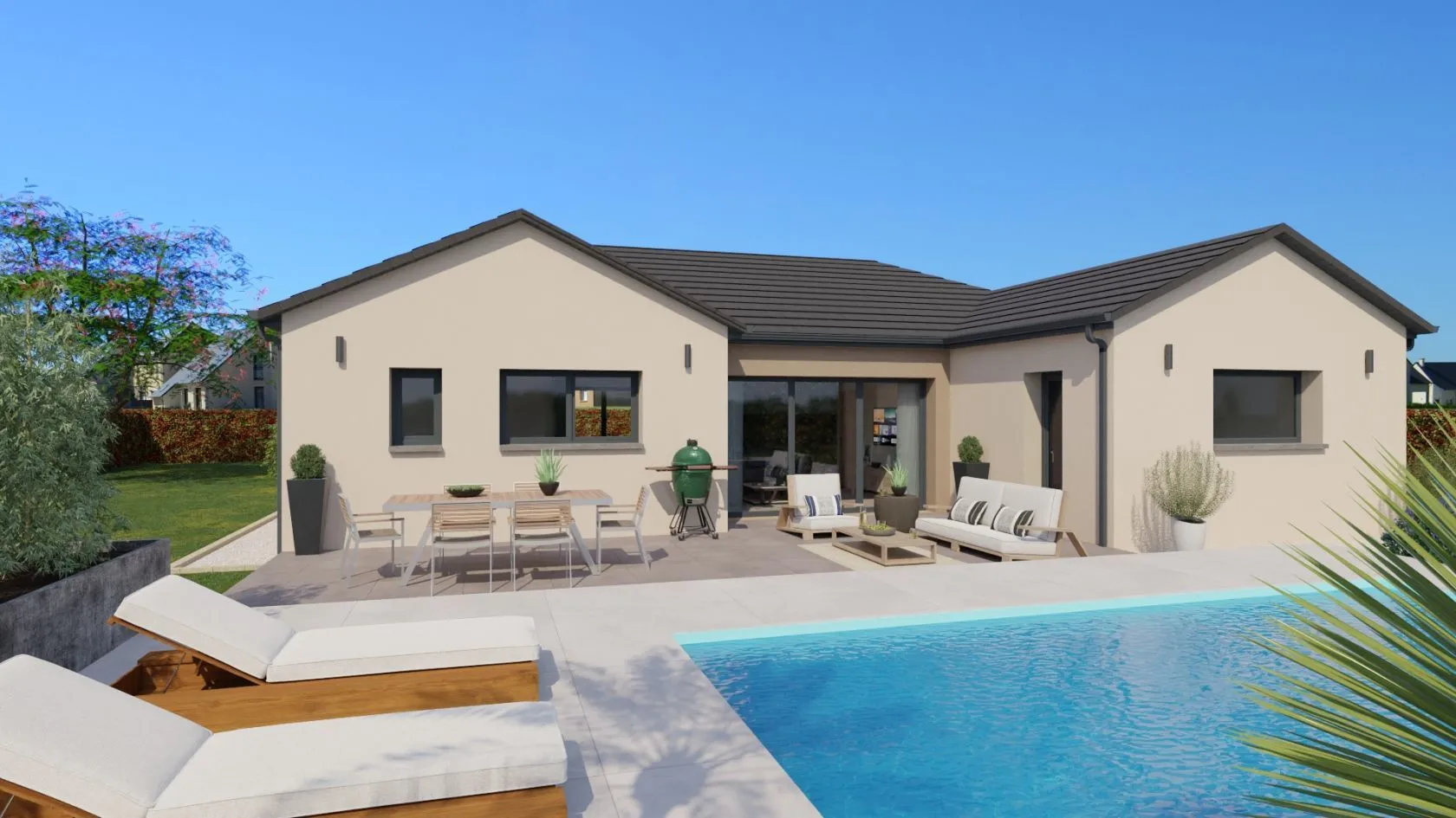 Maison neuve 100 m² à Cluny (71250)