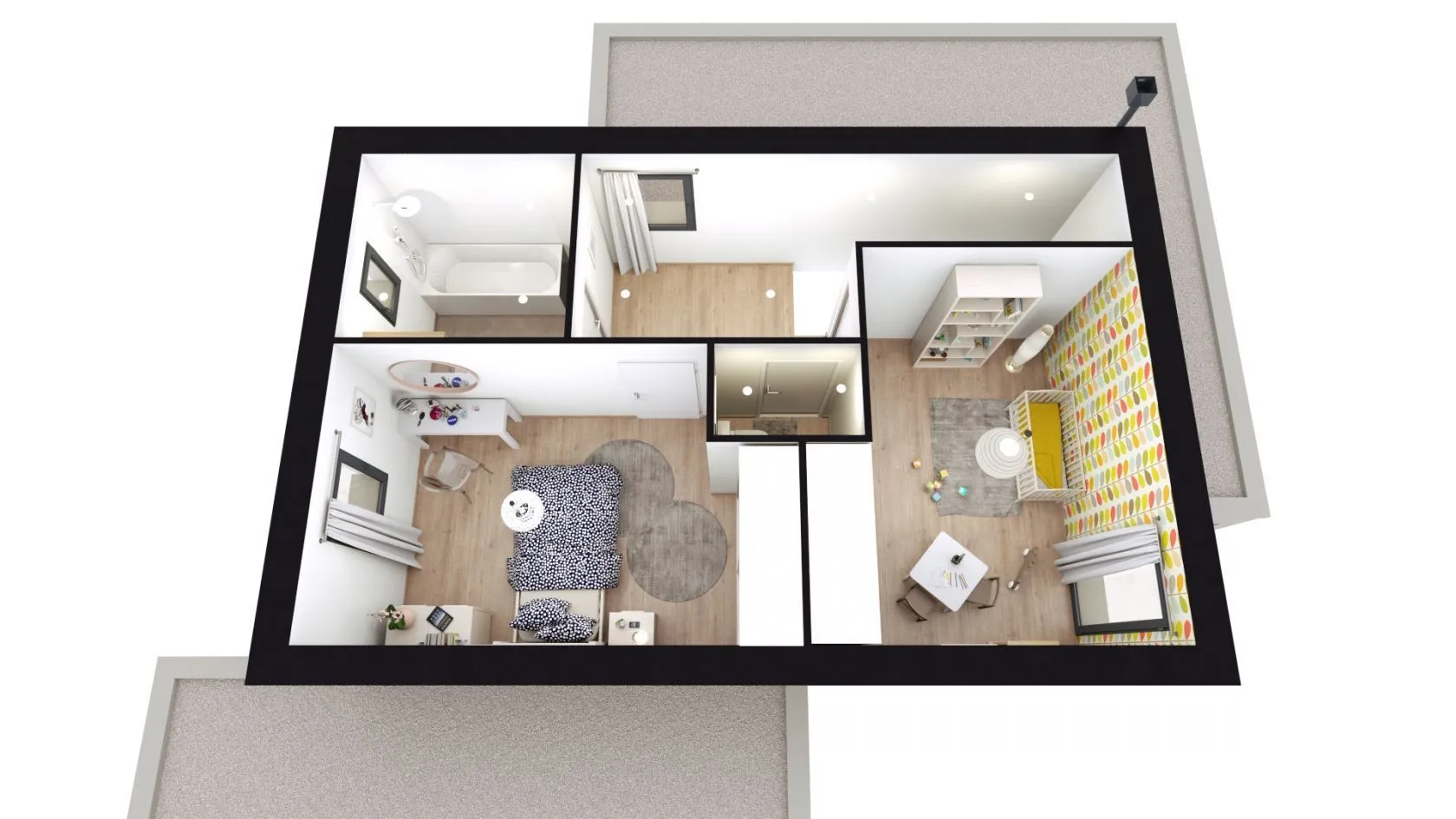 Maison neuve 99 m² à Crêches-sur-Saône (71680)