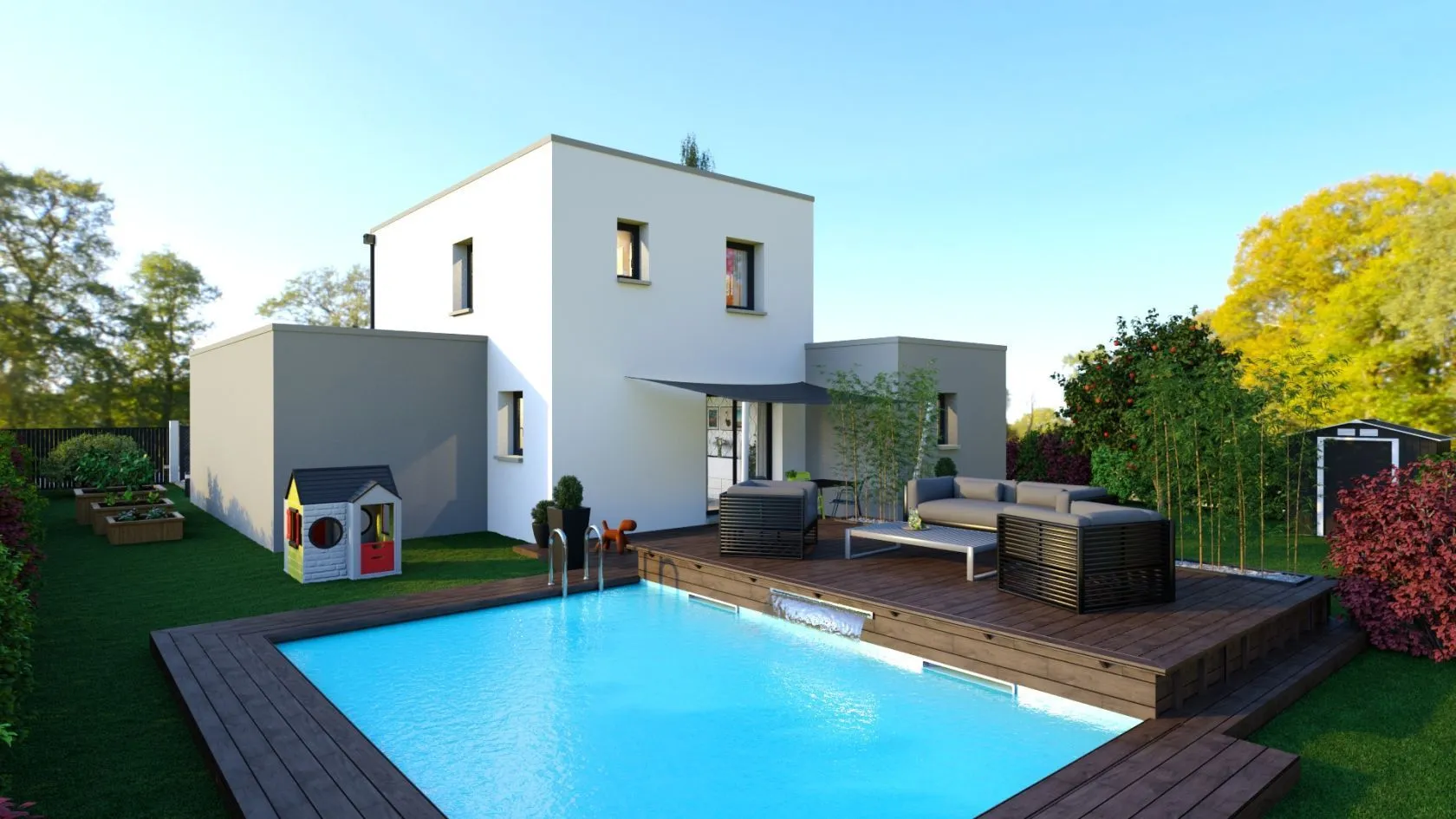 Maison neuve 99 m² à Crêches-sur-Saône (71680)