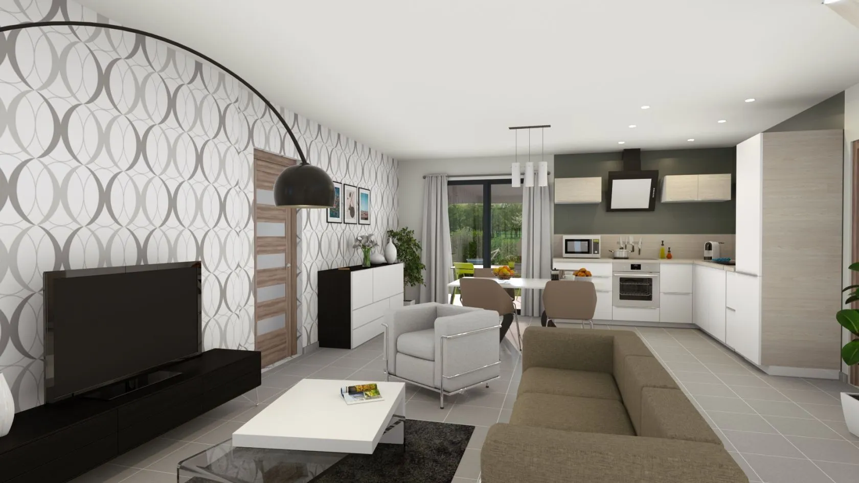 Maison neuve 99 m² à Crêches-sur-Saône (71680)