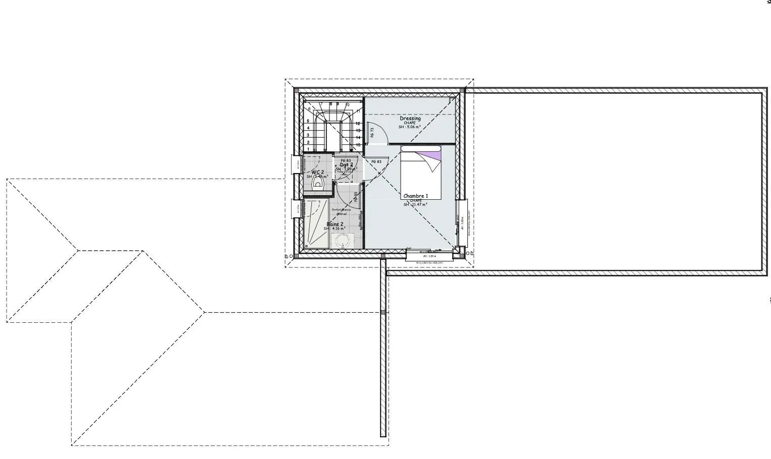 Maison neuve 143 m² à Charnay-lès-Mâcon (71850)
