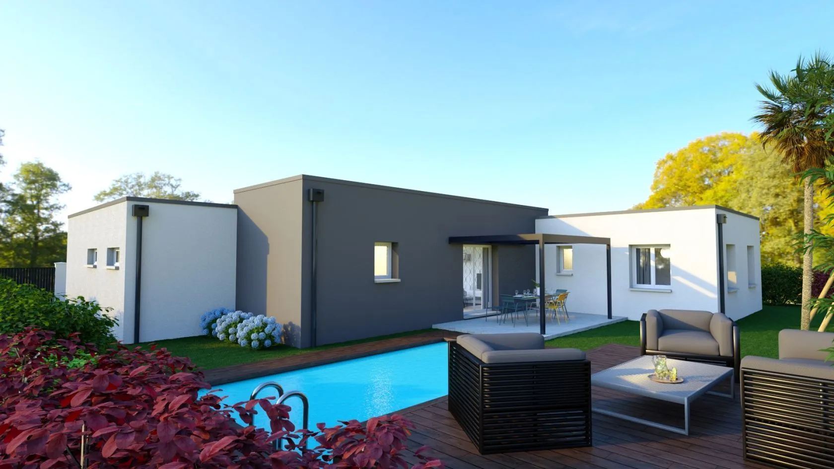 Maison neuve 102 m² à Mozac (63200)