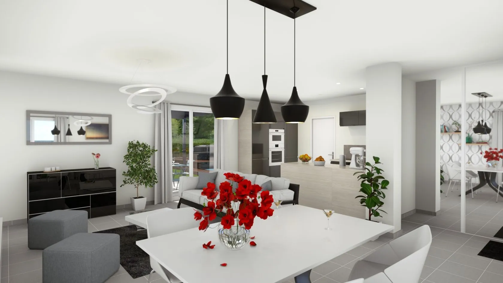 Maison neuve 102 m² à Mozac (63200)