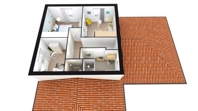 Maison neuve 125 m² à Saint-Didier-sur-Chalaronne (01140)