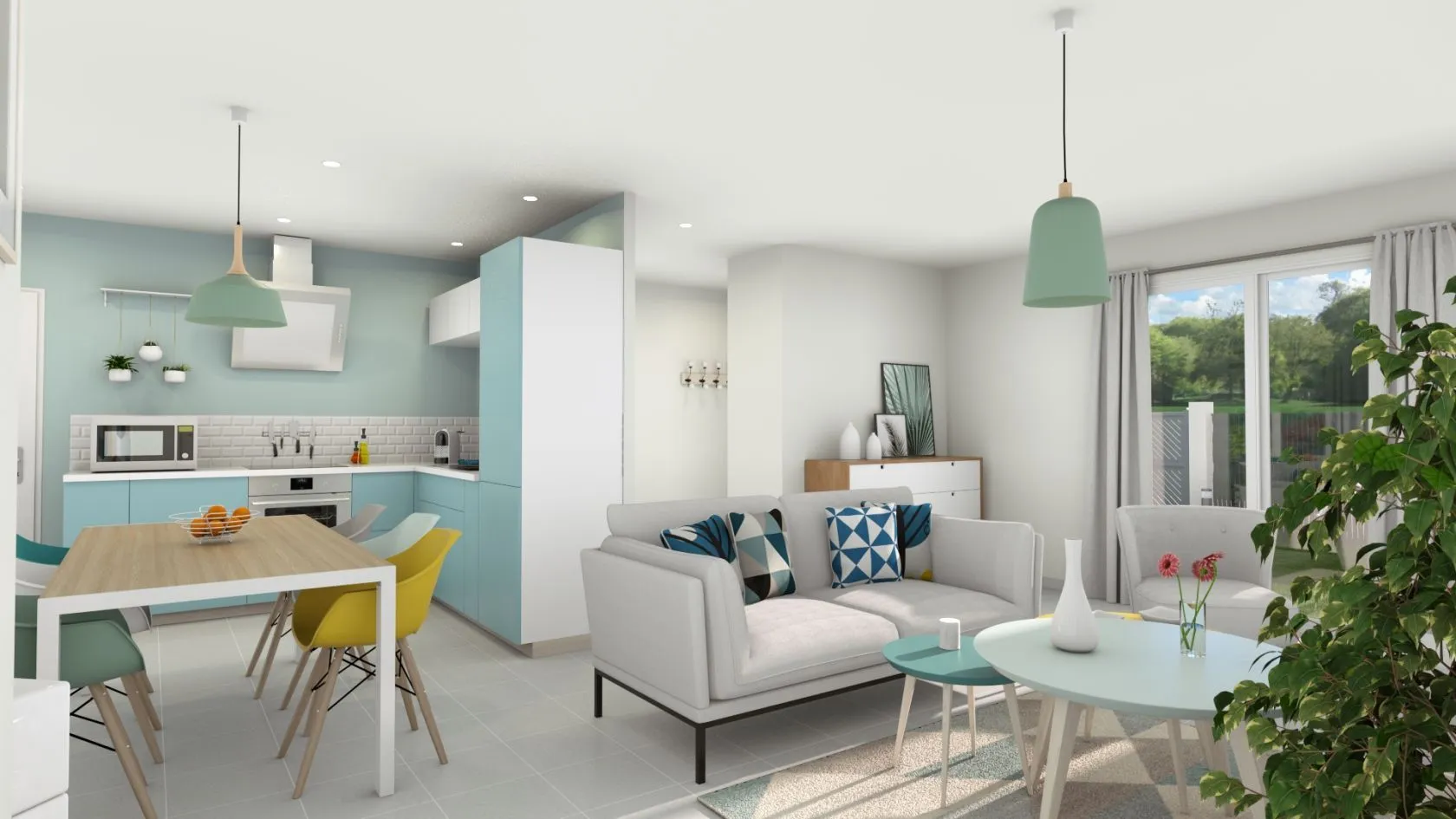 Maison neuve 99 m² à Ozan (01190)