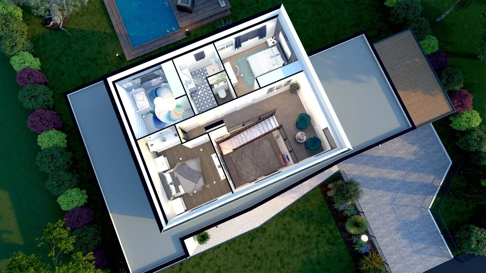 Maison neuve 172 m² à Saint-Andre-de-Corcy (01390)