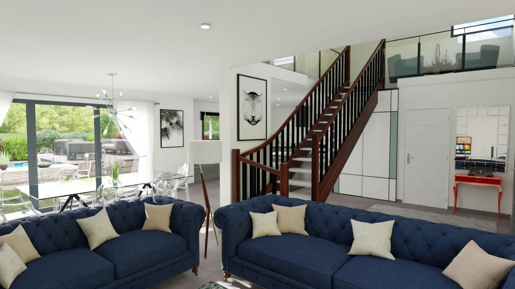Maison neuve 172 m² à Saint-Andre-de-Corcy (01390)