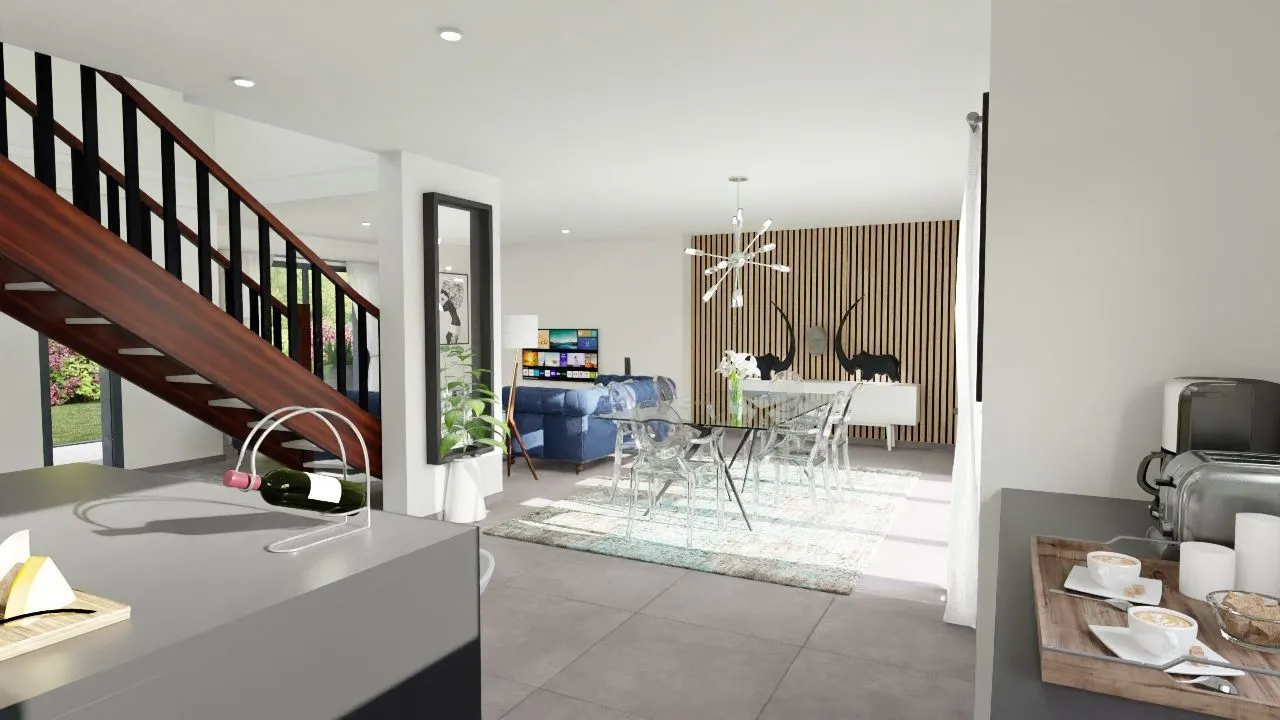 Maison neuve 172 m² à Saint-Andre-de-Corcy (01390)