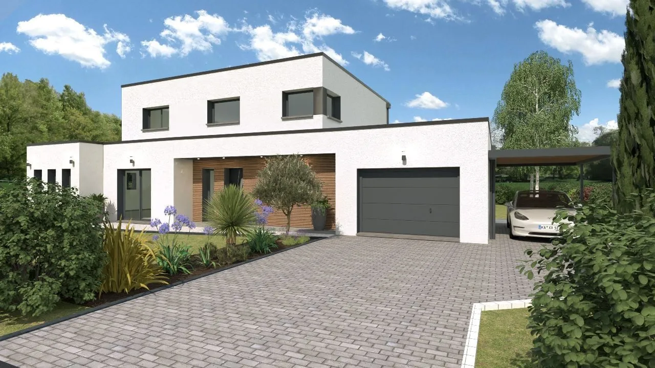 Maison neuve 172 m² à Saint-Maurice-de-Satonnay (71260)