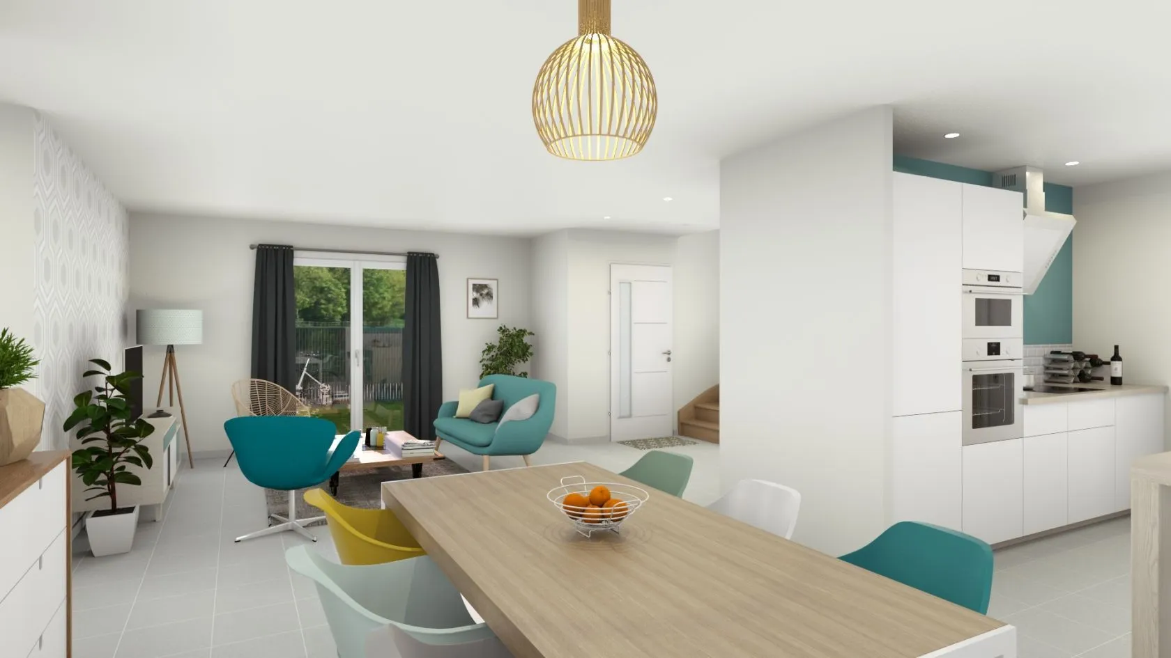 Maison neuve 124 m² à Dompierre-les-Ormes (71520)