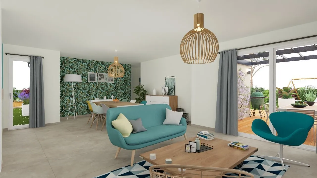 Maison neuve 91 m² à Ozan (01190)