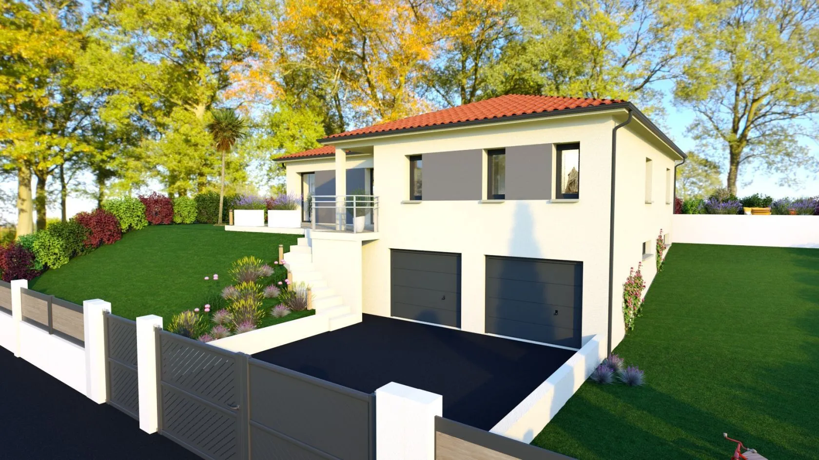 Maison neuve 105 m² à Saint-Pierre-Roche (63210)