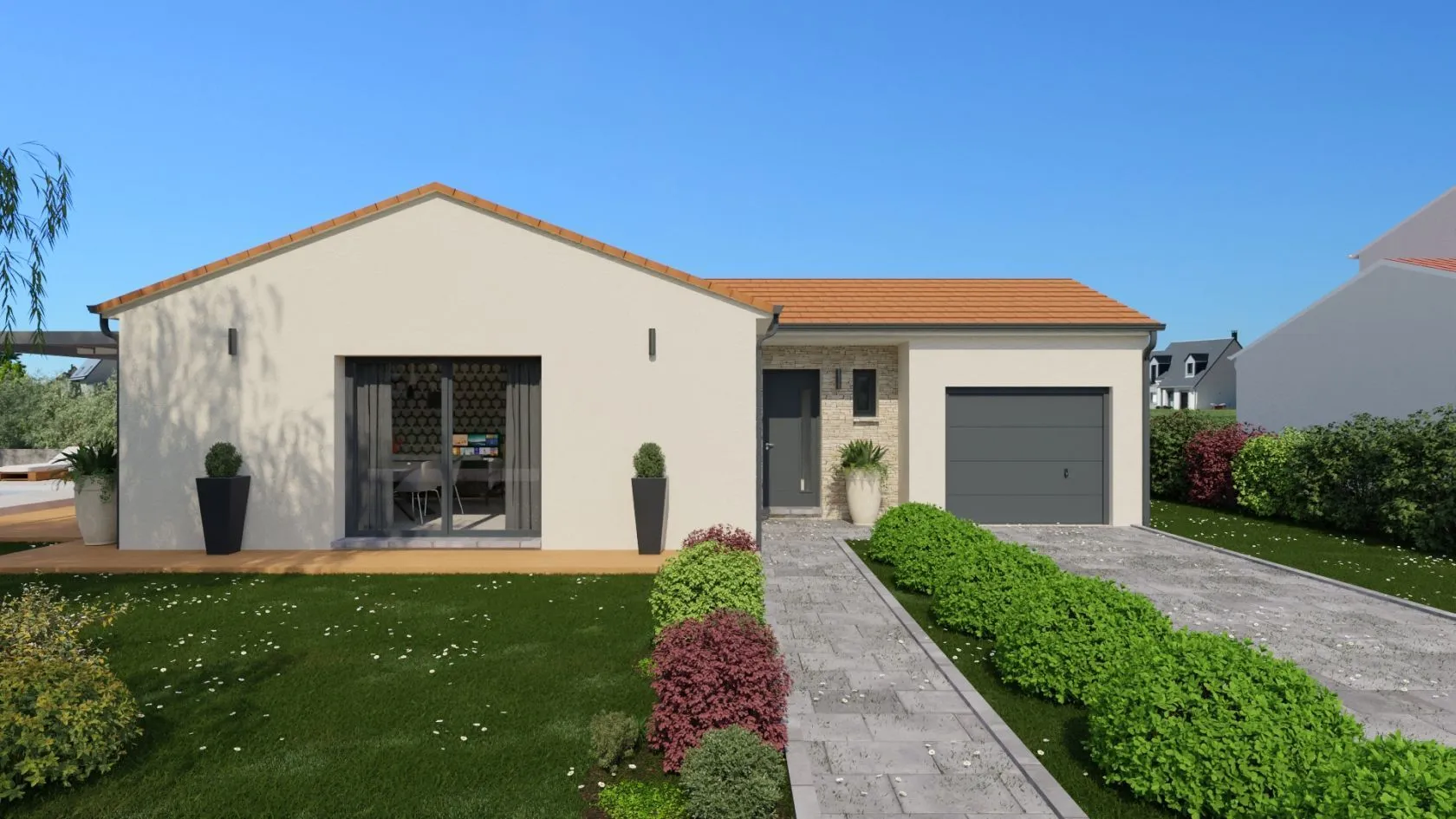 Maison neuve à Bage-la-Ville