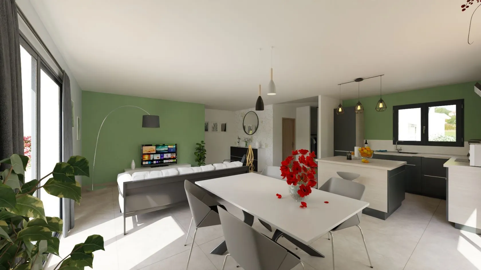 Maison neuve 101 m² à Gueugnon (71130)