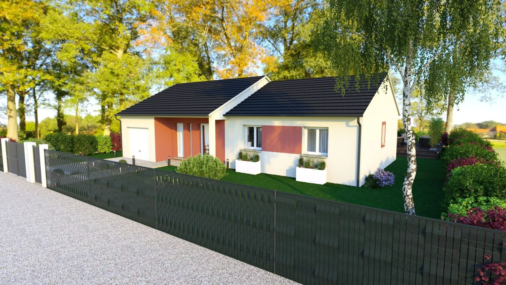 Maison neuve 90 m² à Poisson (71600)