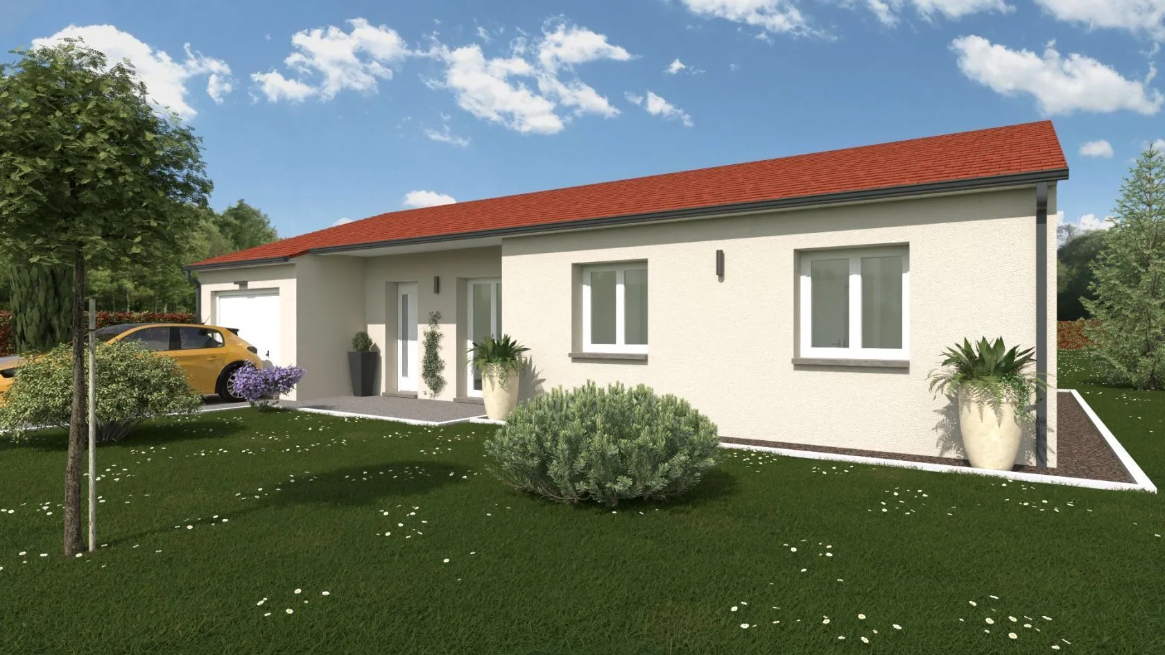 Maison neuve à Escurolles