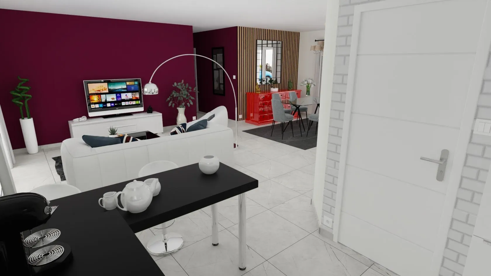 Maison neuve 93 m² à Chassagne (69480)