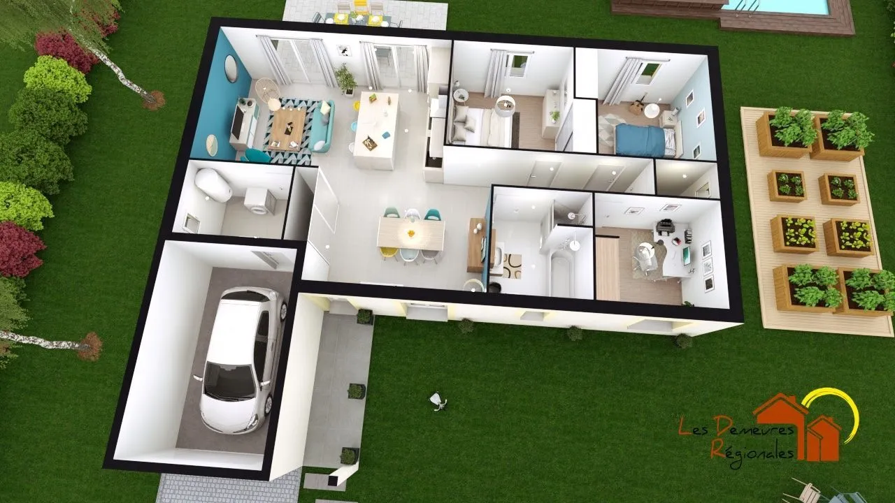 Maison neuve 94 m² à Avermes (03000)