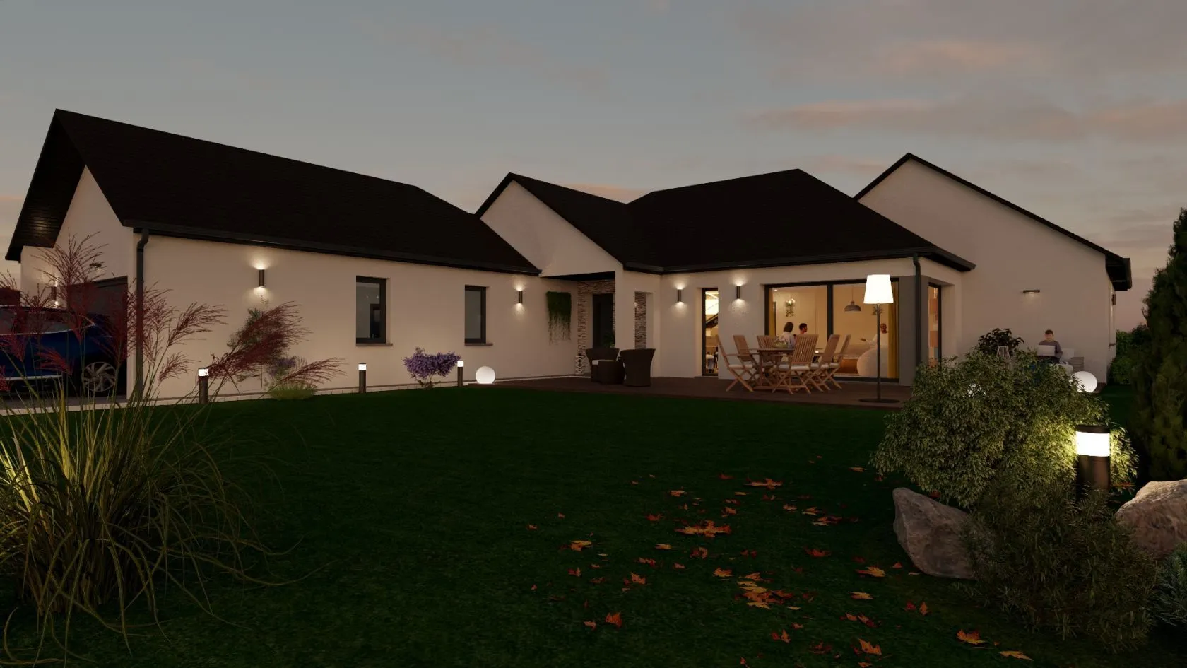 Maison neuve à Prissé