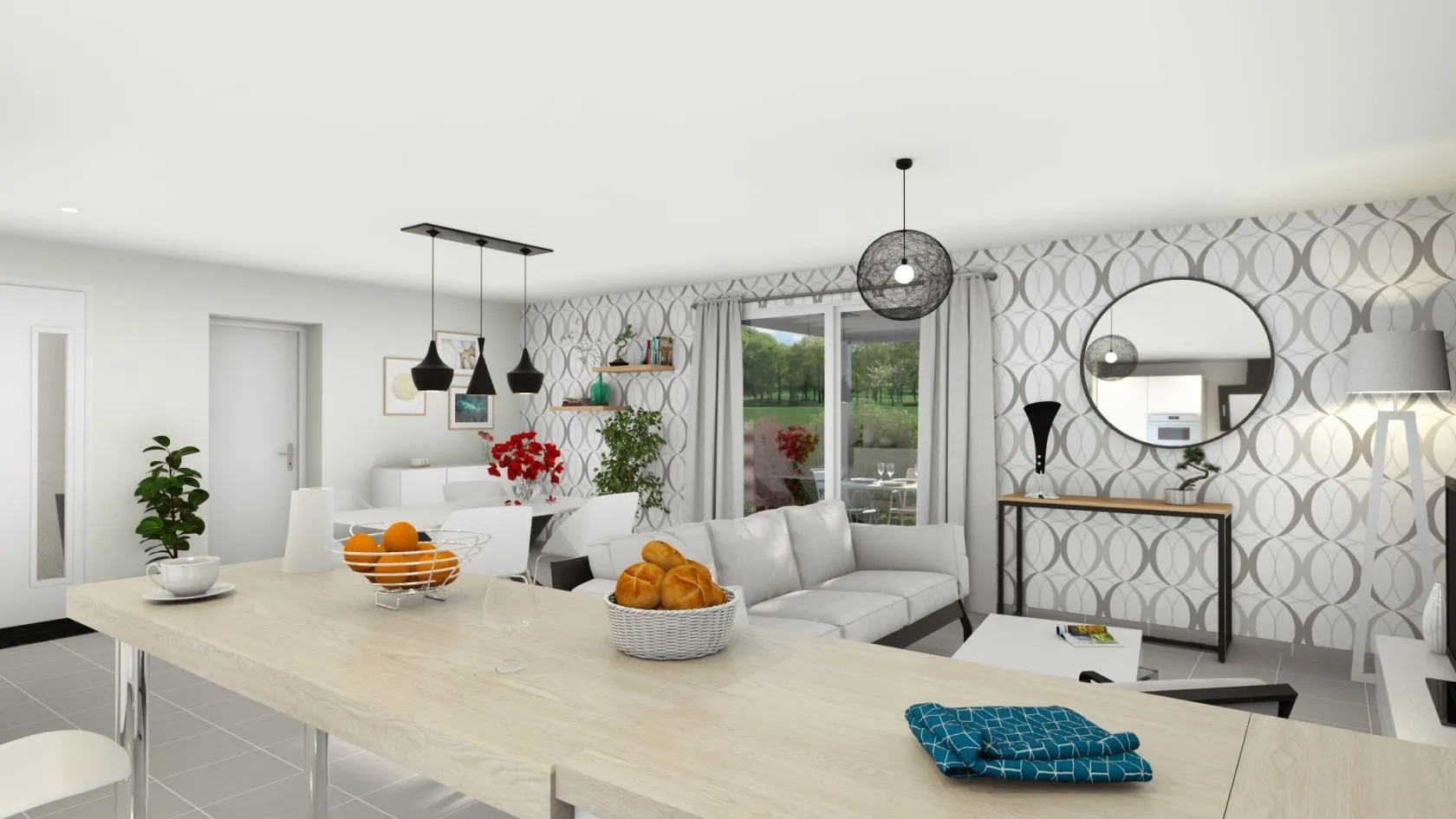 Maison neuve 90 m² à Saint-Pourcain-sur-Sioule (03500)