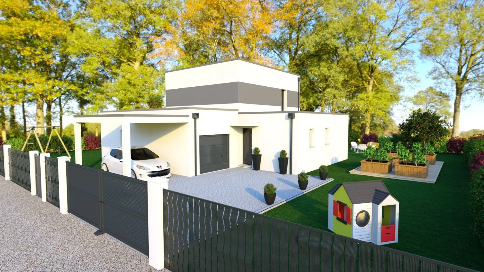 Maison neuve 117 m² à Montceau-les-Mines (71300)