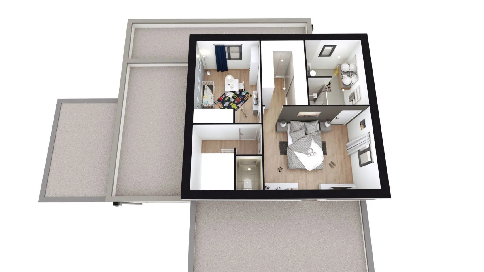 Maison neuve 117 m² à Montceau-les-Mines (71300)