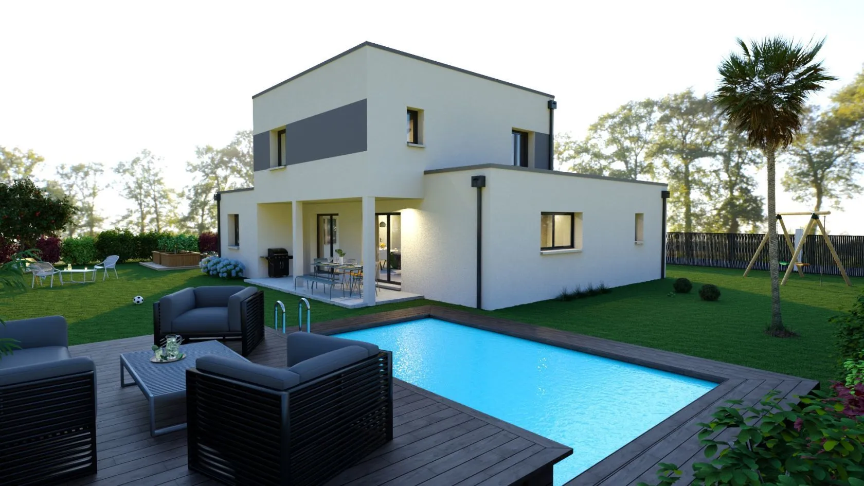 Maison neuve 117 m² à Montceau-les-Mines (71300)